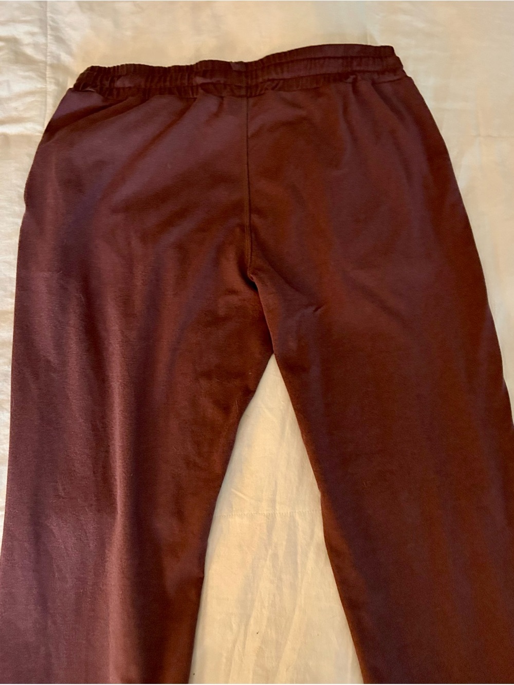 Vuori Performance Joggers, Fig Heather, Maroon, Drawstring, Pockets, Sweatpants - Picture 15 of 16